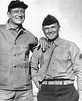 John Wayne and Florida chapter member Hank Ehlbeck.